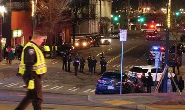 ABD’nin Washington eyaletinde şoke eden görüntüler! Polis aracıyla…