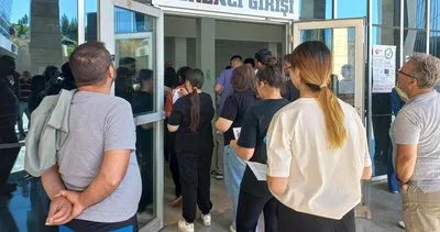 Öğrenciler salonda veliler kapıda ter döktü #kirsehir