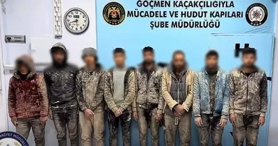Hatay’da 8 düzensiz göçmen yakalandı