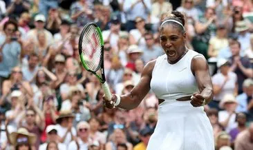 Serena Williams, Wimbledon’da yarı finalde