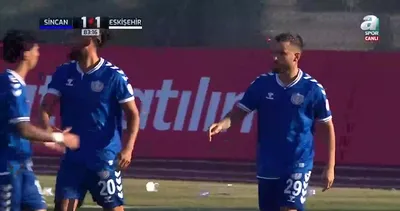 GOL | Sincan Belediyesi Ankaraspor 1-1 Eskişehirspor
