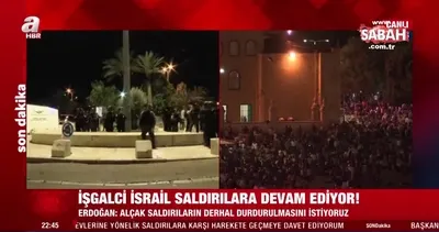 Son dakika: İsrail güçleri, Kadir Gecesi’nde Filistinlilere yönelik saldırılarına devam ediyor | Video