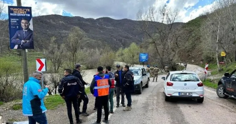 Tunceli’de Munzur Çayı’na otomobil uçtu: 3 kişi kayıp!