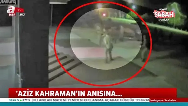 Şehit Ömer Halisdemir'in şehadete yürüyüşü kamerada! 15 Temmuz'da FETÖ'cü hain Semih Terzi'yi böyle vurdu...