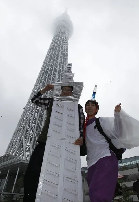 Dünyanın en yüksek kulesi Tokyo Skytree