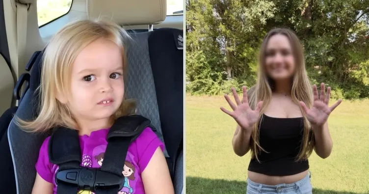 Bir fotoğrafla dünyaca ünlü oldu! Yan bakan Chloe şimdi 15 yaşında