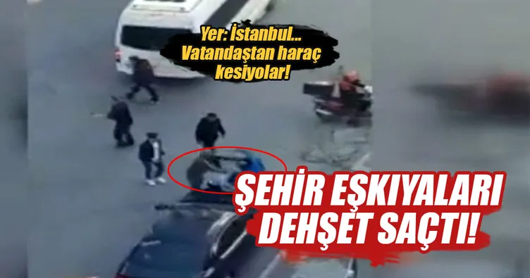 Değnekçiler vatandaşa saldırdı