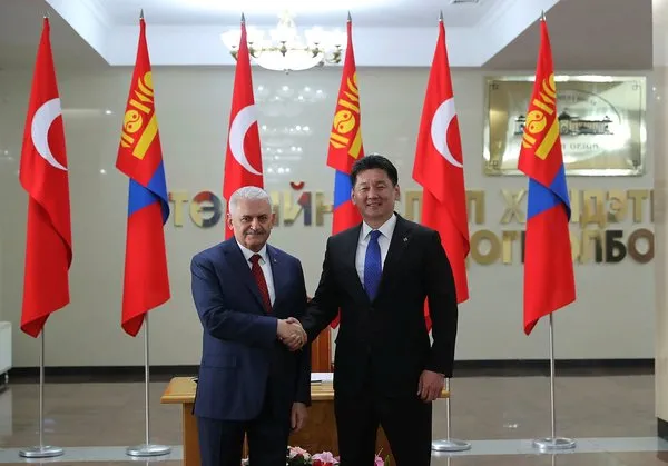 Başbakan Binali Yıldırım'ın Moğolistan ziyaretinden yansıyan kareleri