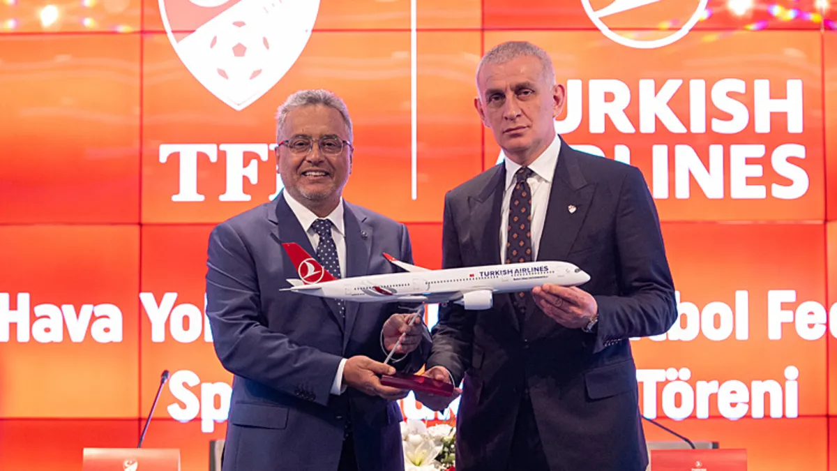 THY ile TFF arasında sponsorluk anlaşması imzalandı THY ile TFF arasında sponsorluk anlaşması imzalandı