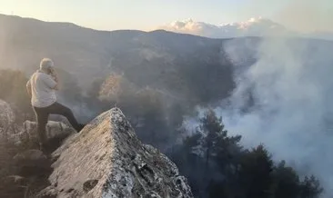 Hatay'da 15 saatlik mücadele! Orman yangını kontrol altında #hatay