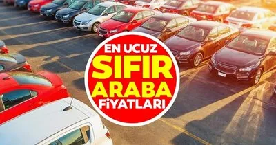 En ucuz sıfır araba fiyatları belli oldu! Kampanyalar artabilir: İşte 900.000 TL altındaki 0 otomobiller...