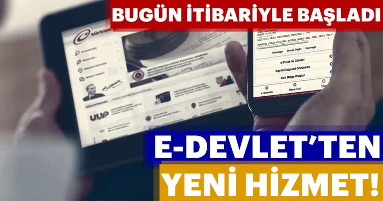 e-Devlet’te yeni hizmet! Vekil, azil ve istifa bilgileri e-Devletten görüntülenecek
