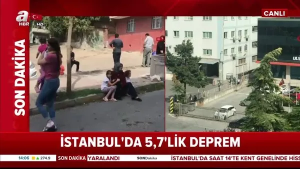 Son dakika: İstanbul'da şiddetli deprem! İstanbul'un her yerinde hissedildi...