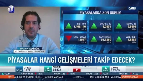 Mustafa Keskintürk: Borsa İstanbul'da sanayi şirketlerinde bilançolar güçlü gelebilir