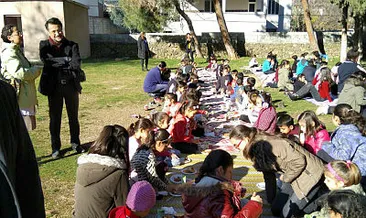 İslahiye’de öğrencilerden hediye