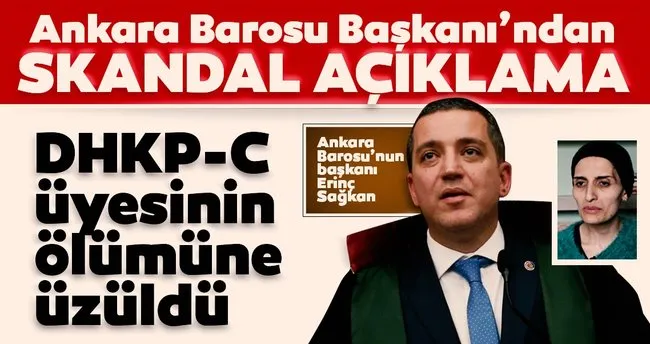 Sağkan, DHKP-C terör örgütü üyesinin ölümüne üzüldü!