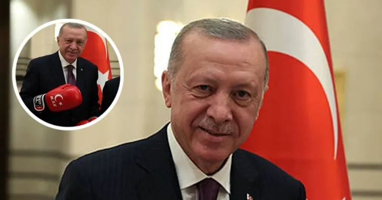 Türkiye Boks Federasyonundan Başkan Erdoğan’a hediye