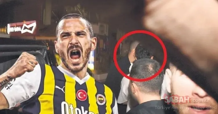 Fenerbahçeli yıldız futbolcu Leonardo Bonucci’nin olaylı gecesi! Leonardo Bonucci ile arkadaşları ortalığı birbirine kattılar...