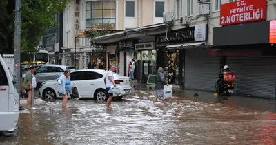 Fethiye’de turistlere yağmur sürprizi #mugla