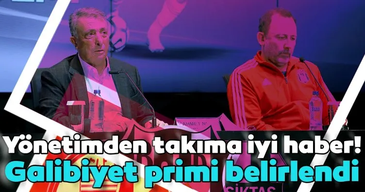 Beşiktaş’ta yönetiminden takıma iyi haber! Fenerbahçe derbisinin primi...