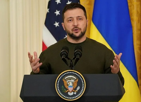 SON DAKİKA | Zelenskiy ve Joe Biden'dan ABD'de ortak basın toplantısı