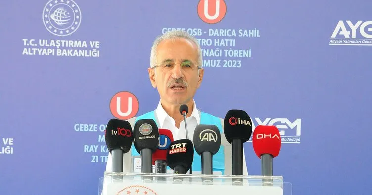 Ulaştırma ve Altyapı Bakanı Abdulkadir Uraloğlu’ndan Kemal Kılıçdaroğlu’nun ’Osmangazi Köprüsü’ iftiralarına yanıt