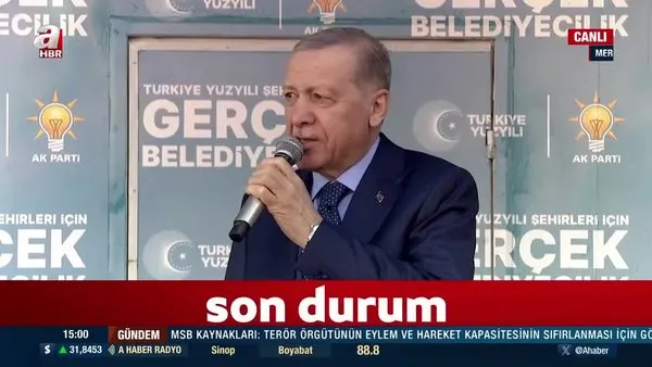 Başkan Erdoğan'dan muhalefete: 