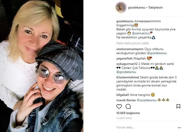 Oyuncu Gökçe Akyıldız oğluyla ilk kez fotoğraf paylaştı. İşte ünlülerin Instagram paylaşımları (12.04.2018)