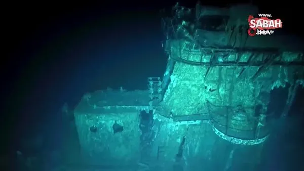 Pasifik Okyanusu'nda İkinci Dünya Savaşı'ndan kalma gemi enkazları görüntülendi | Video