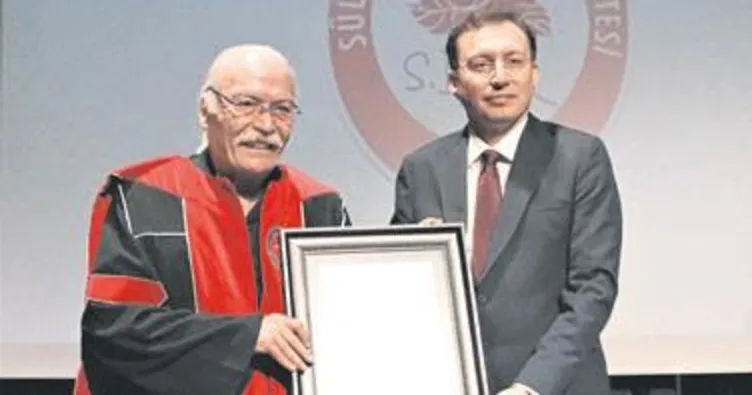 Berkay’a SDÜ’den fahri doktora