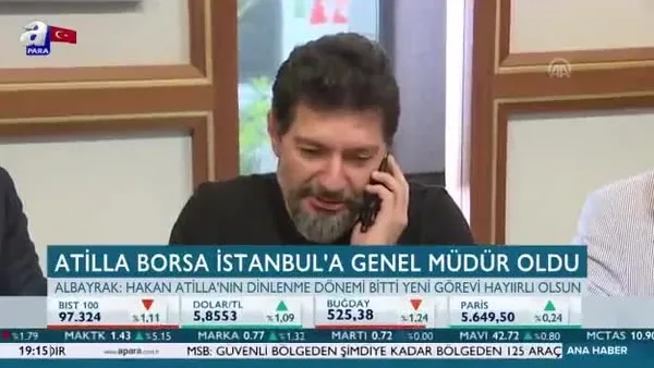 Hakan Atilla Borsa İstanbul Genel Müdürü oldu
