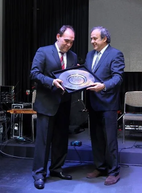 UEFA Kongresi gala yemeği yapıldı