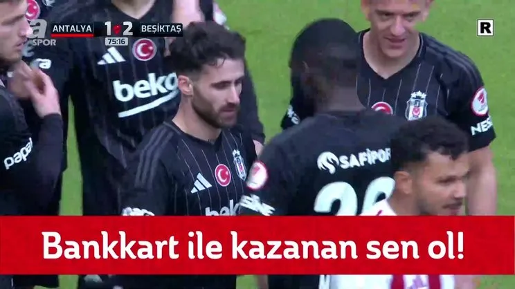 GOL | Onvo Antalyaspor 1-2 Beşiktaş