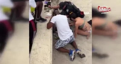 Florida sahilinde silahlı saldırı! 4’ü çocuk 9 yaralı | Video