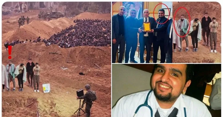 İsrail algı operasyonu peşinde: Doktoru, sağlık personellerini ve hasta yakınlarını gözaltına almışlar!  İşte o kare
