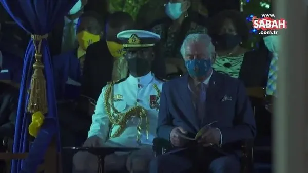 Prens Charles, törende uyuyakaldı | Video