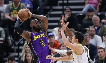 NBA’de nefes kesen maçta kazanan Los Angeles Lakers oldu! Lebron’un son saniye basketi...