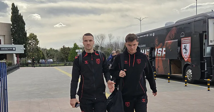 Samsunspor, Kuzey Makedonya’ya gitti!