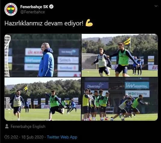 Fenerbahçe'den şaşırtan paylaşım! Ersun Yanal...