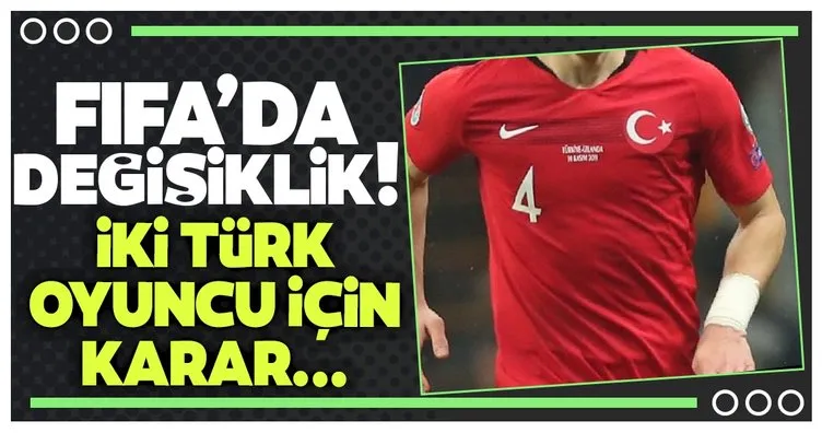 FIFA güncellendi! Türk oyuncular...