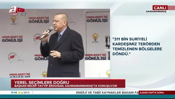 Cumhurbaşanı Erdoğan: Gelin münbiç'i sahiplerine teslim edelim