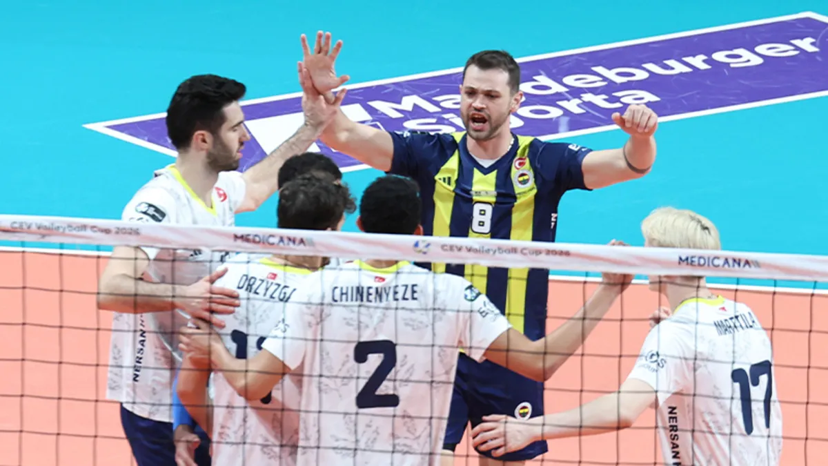Fenerbahçe Medicana, CEV Kupası’nda çeyrek finalde! Fenerbahçe Medicana, CEV Kupası’nda çeyrek finalde!