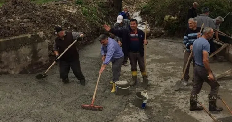 Kandıralı muhtarlardan örnek hareket