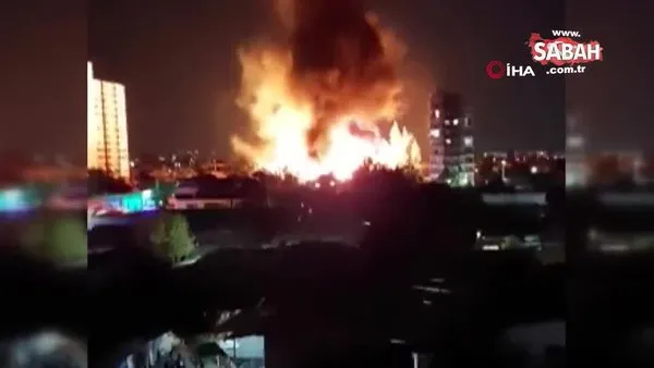 Şili’de gaz deposunda yangın! | Video