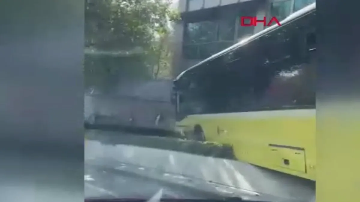 SON DAKİKA | Beşiktaş'ta İETT otobüsü kaza yaptı SON DAKİKA | Beşiktaş'ta İETT otobüsü kaza yaptı