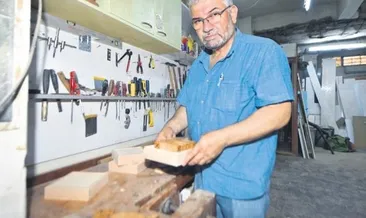 Ağaçtan oyuna el işçiliği