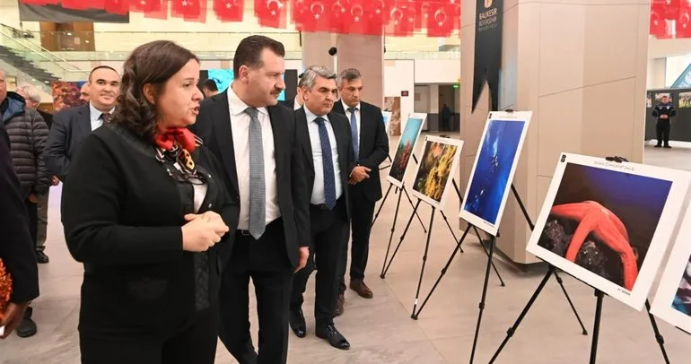 Türkiye’nin en büyük su altı fotoğraf sergisi Balıkesir’de