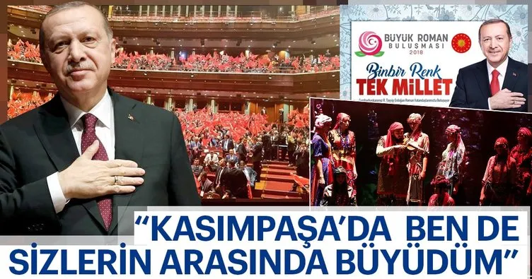 Cumhurbaşkanı Erdoğan: Ben de Kasımpaşa'da sizlerle birlikte büyüdüm