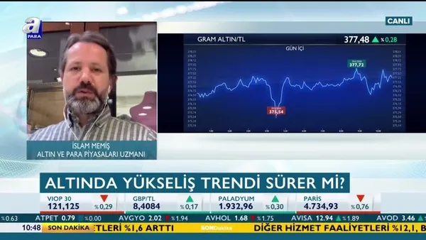 Gram altın 378 TL'nin üzerine çıktı! Altın fiyatları düşecek mi? Uzman isim değerlendirdi | Video