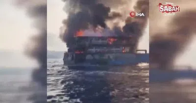 Tayland’da feribot yandı: 108 kişi kurtarıldı | Video